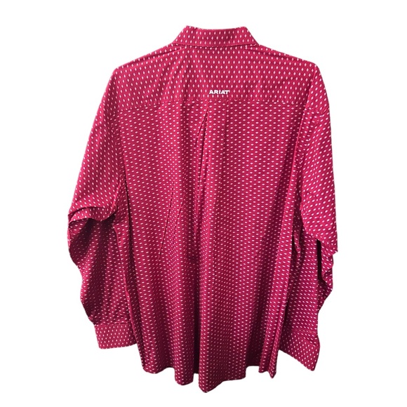 Ariat Stretch Long Sleeve Button Down Western Shirt - Picture 4 of 12